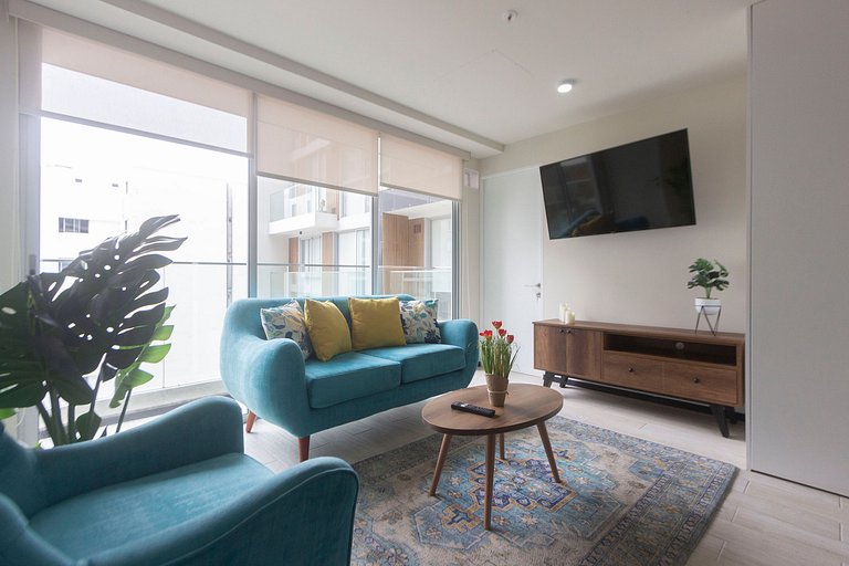 Beautiful 2 bedroom apartment in the center of Barranco