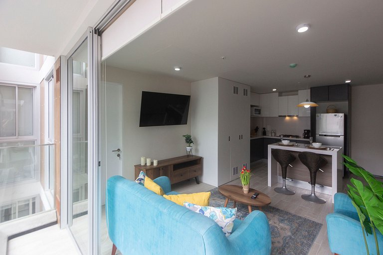 Beautiful 2 bedroom apartment in the center of Barranco