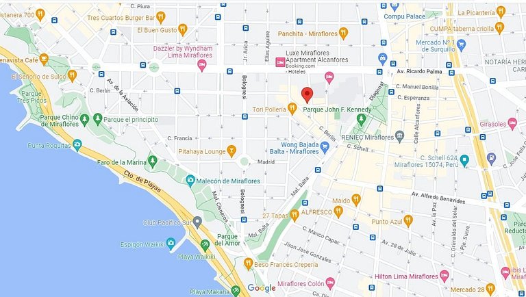 Excellent duplex apartment in the heart of Miraflores