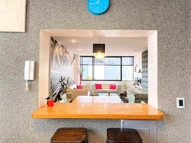 R° Apartment in Miraflores 5 blocks from Larcomar