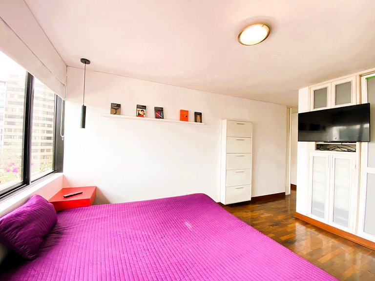 R° Apartment in Miraflores 5 blocks from Larcomar