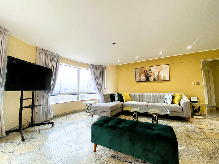 2bed Miraflores | direct elevator | Wi-Fi