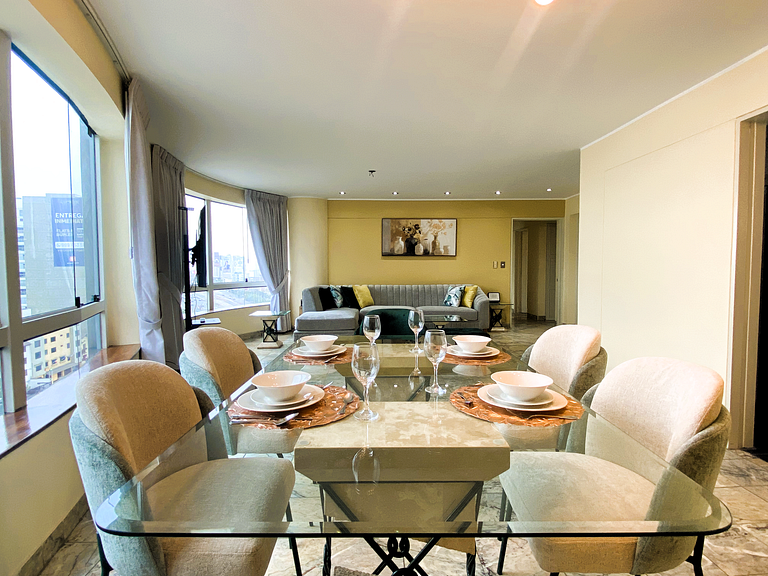 2bed Miraflores | direct elevator | Wi-Fi