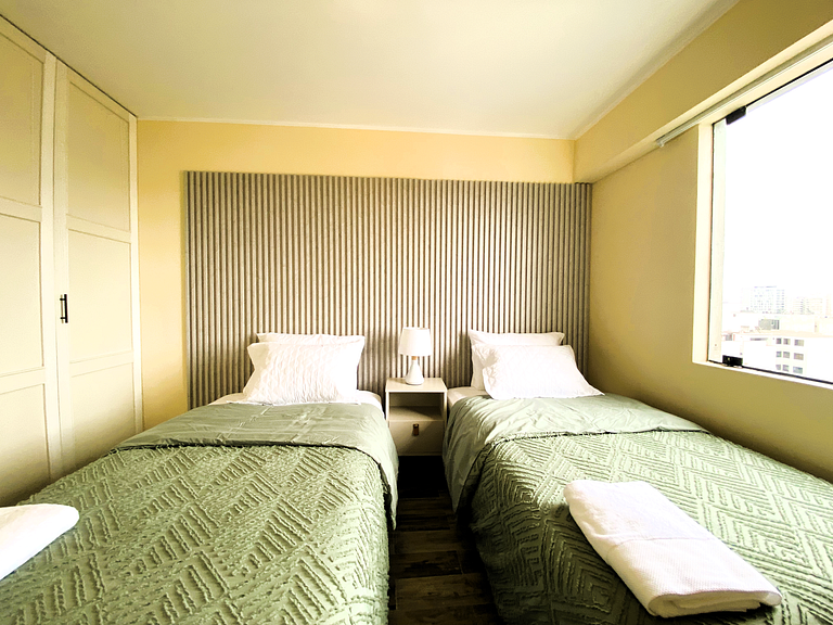 2bed Miraflores | direct elevator | Wi-Fi