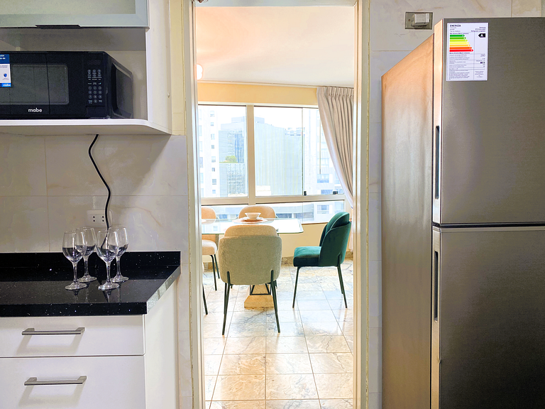 2hab Miraflores | ascensor directo | vista & Wifi