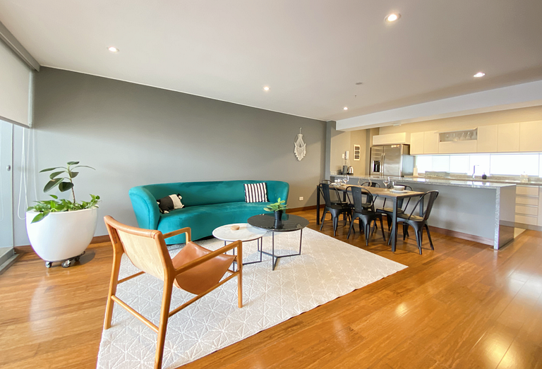 Premium Flat | Balcony & Modern Design | Barranco