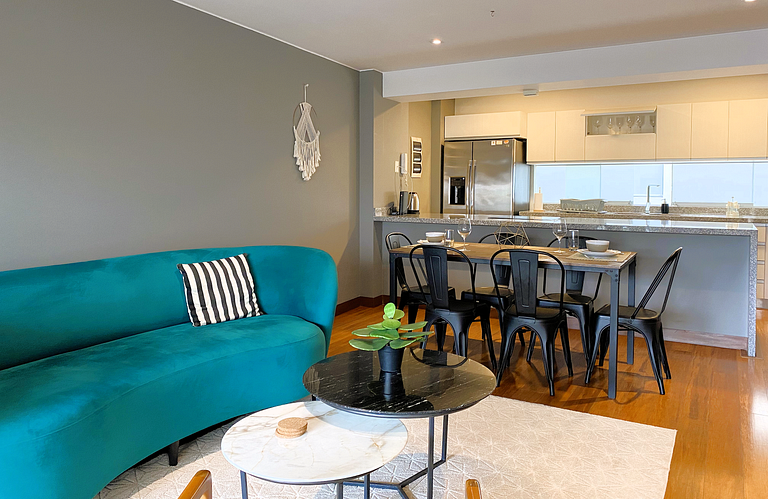 Flat Premium | Balcón y Diseño Moderno | Barranco