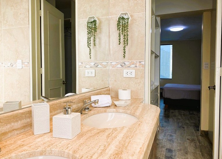 2bed Miraflores | direct elevator | Wi-Fi