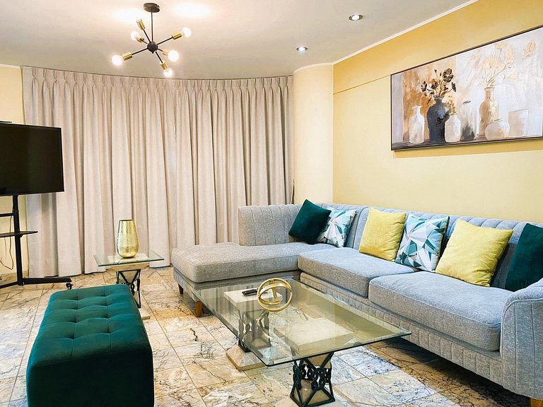 2bed Miraflores | direct elevator | Wi-Fi