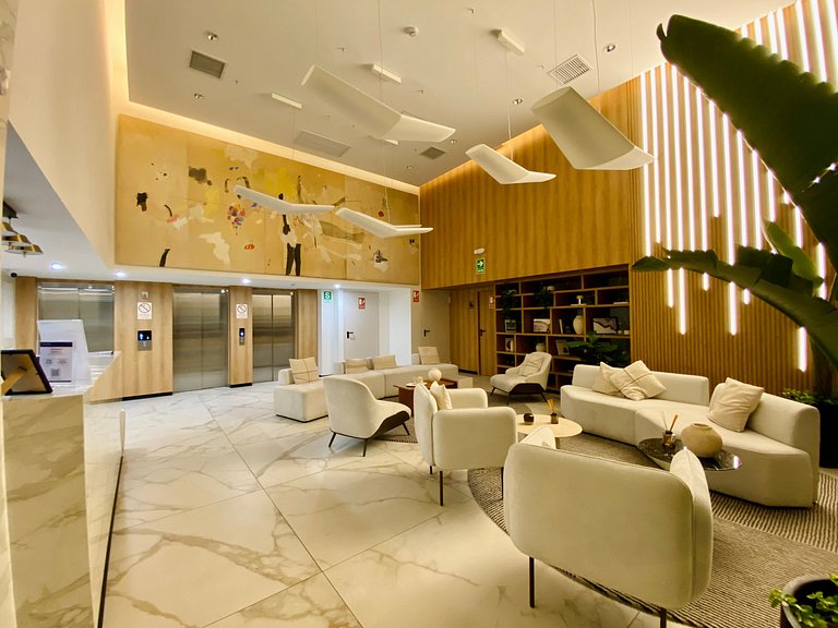Executive Apartment en San Isidro | WiFi & Pool