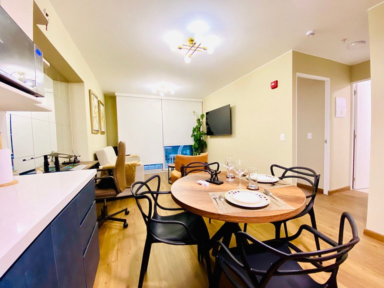 Executive Apartment San Isidro | Pool Gym WiFi AC