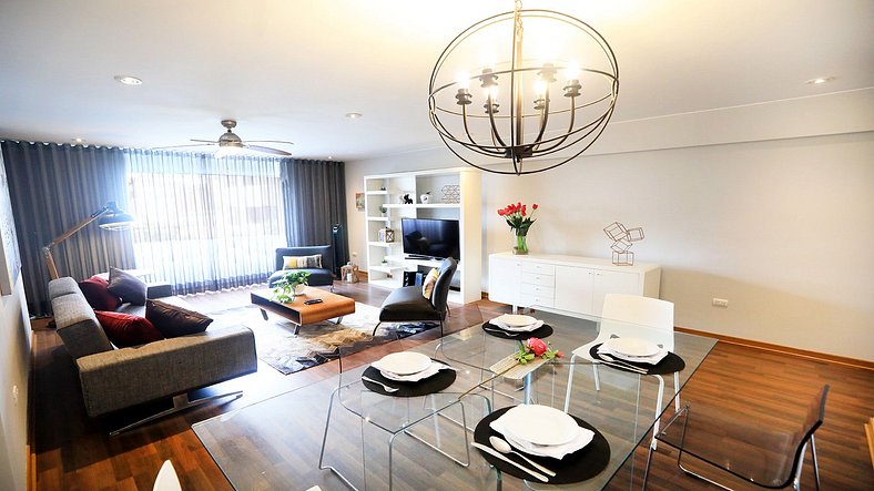Beautiful apartment in the middle of Miraflores