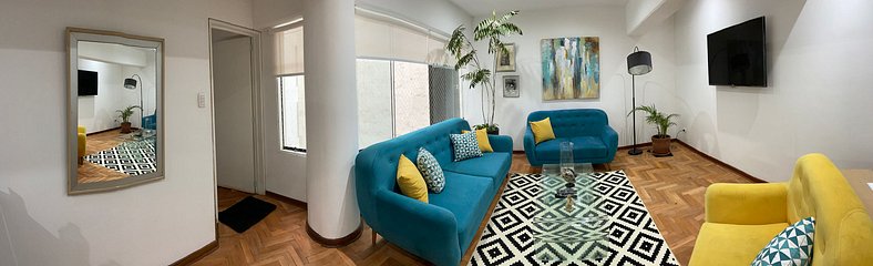 Very cute and spacious apartment in the heart of Miraflores